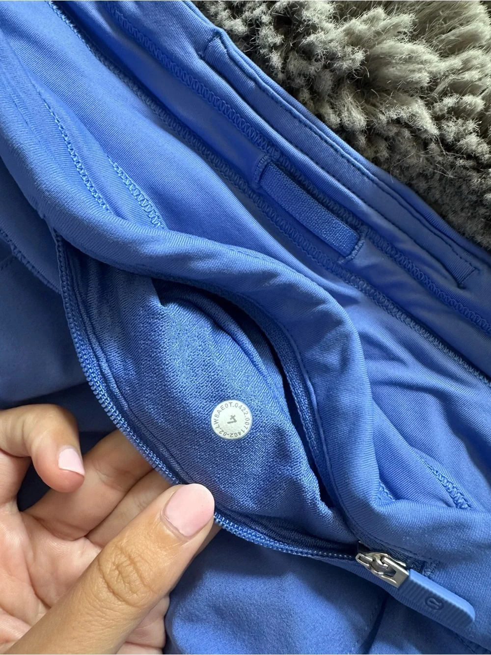 lululemon athletica Periwinkle Blue Athletic Mini Skirt